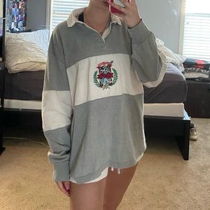 Vintage Ralph Lauren Collared Sweatshirt